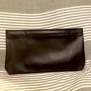 Black Leather Tool Bag for Lineman, Electrician,‎ and Arborist